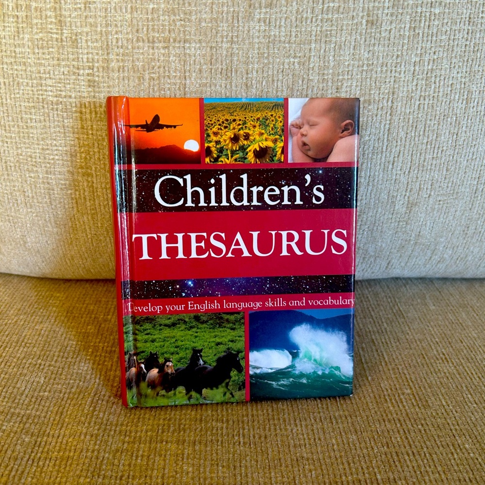 Brand new Children’s Thesaurus with Illustrations